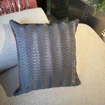 Blue Pleated CUSHION