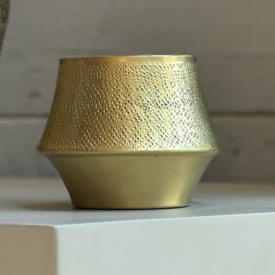 Half Hammered Vase