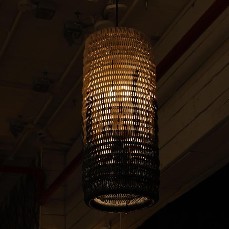 Beige and Black Chandelier