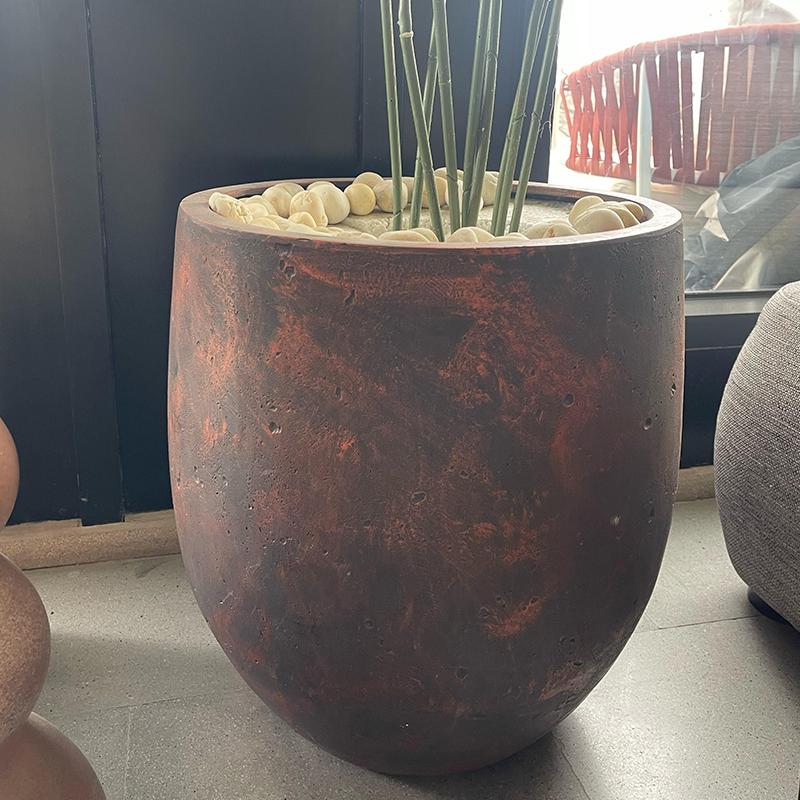 Red Antique Pot