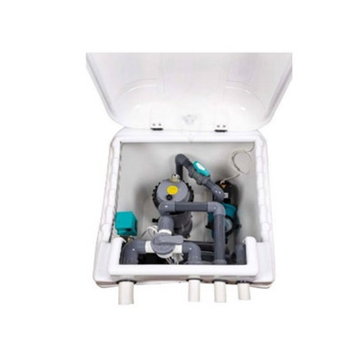 GEMAS Deckon Filtration room complete with 1 HP Pump & cartridge filter
