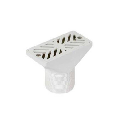 Gemas Overflow Gutter Drain From ABS plasticmale threaded: 2 1/2″ internal slip Ø 63 mm