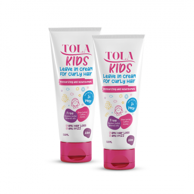 Tola Baby Hair Cream For Curly 120 Ml 1+1