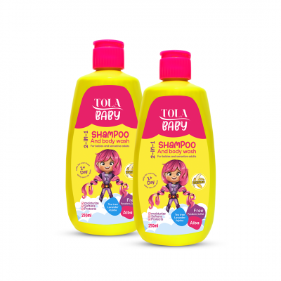 Tola Hair Baby Shampoo 250 Ml 1+1