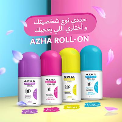 Azha Roll-On Deodorant 60 ml 1+1