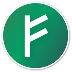 Auroracoin AUR Logo