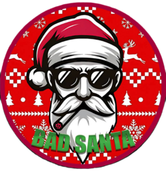 Bad Santa BAD Logo