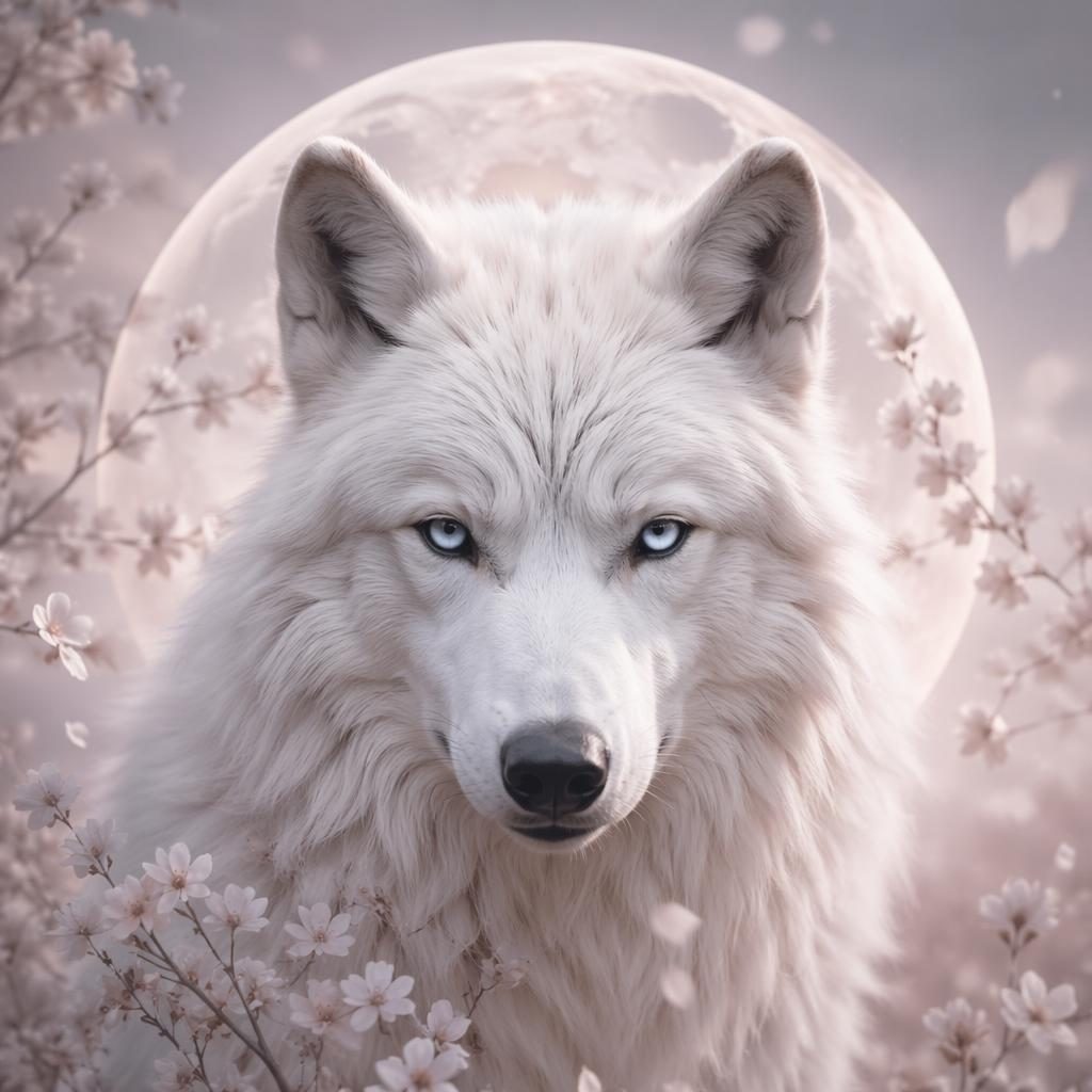 Centered animal avatar profile picture in a soft pastel palette with moody editorial lighting on a clean white background.