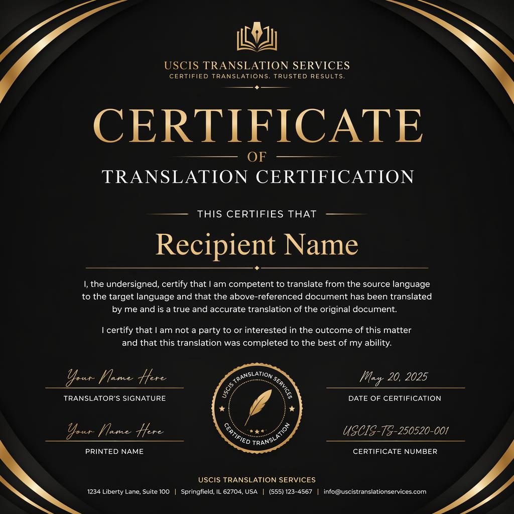 Luxury black and gold sports tournament certificate template in landscape A4 with heading, recipient name, signature lines, date, and seal.