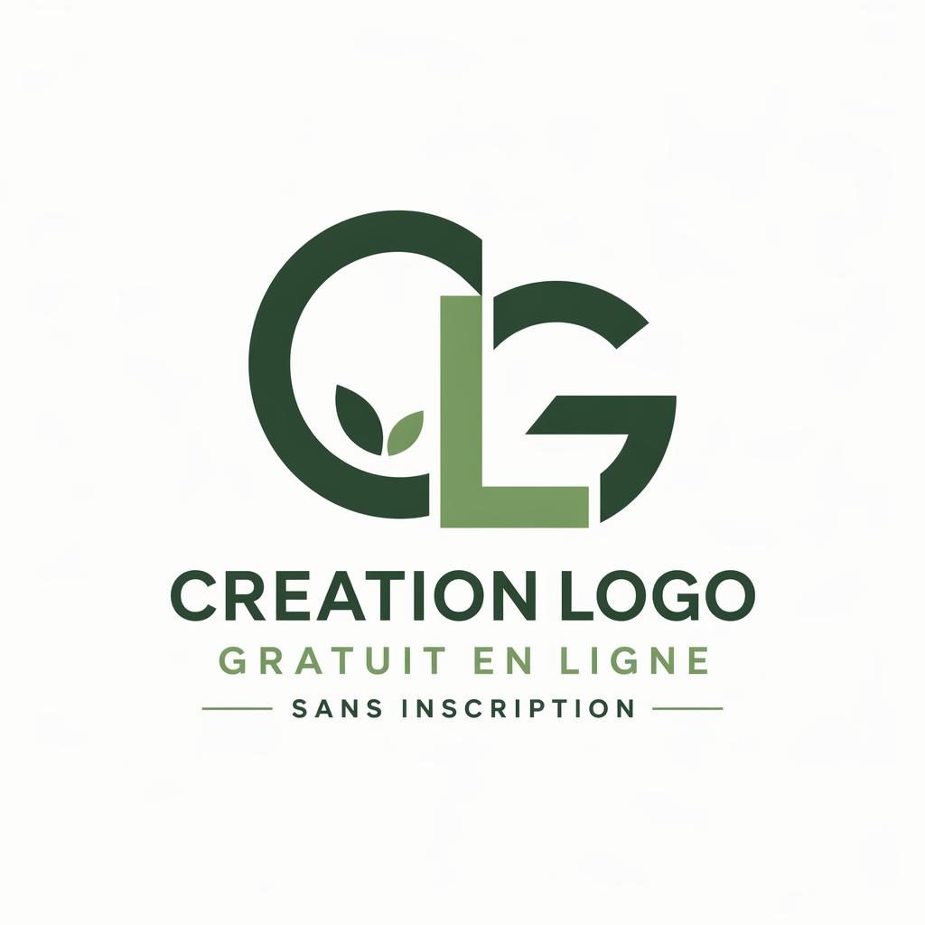 Logo lettermark géométrique vert forêt, nom de marque en typographie assortie, centré sur fond neutre carré