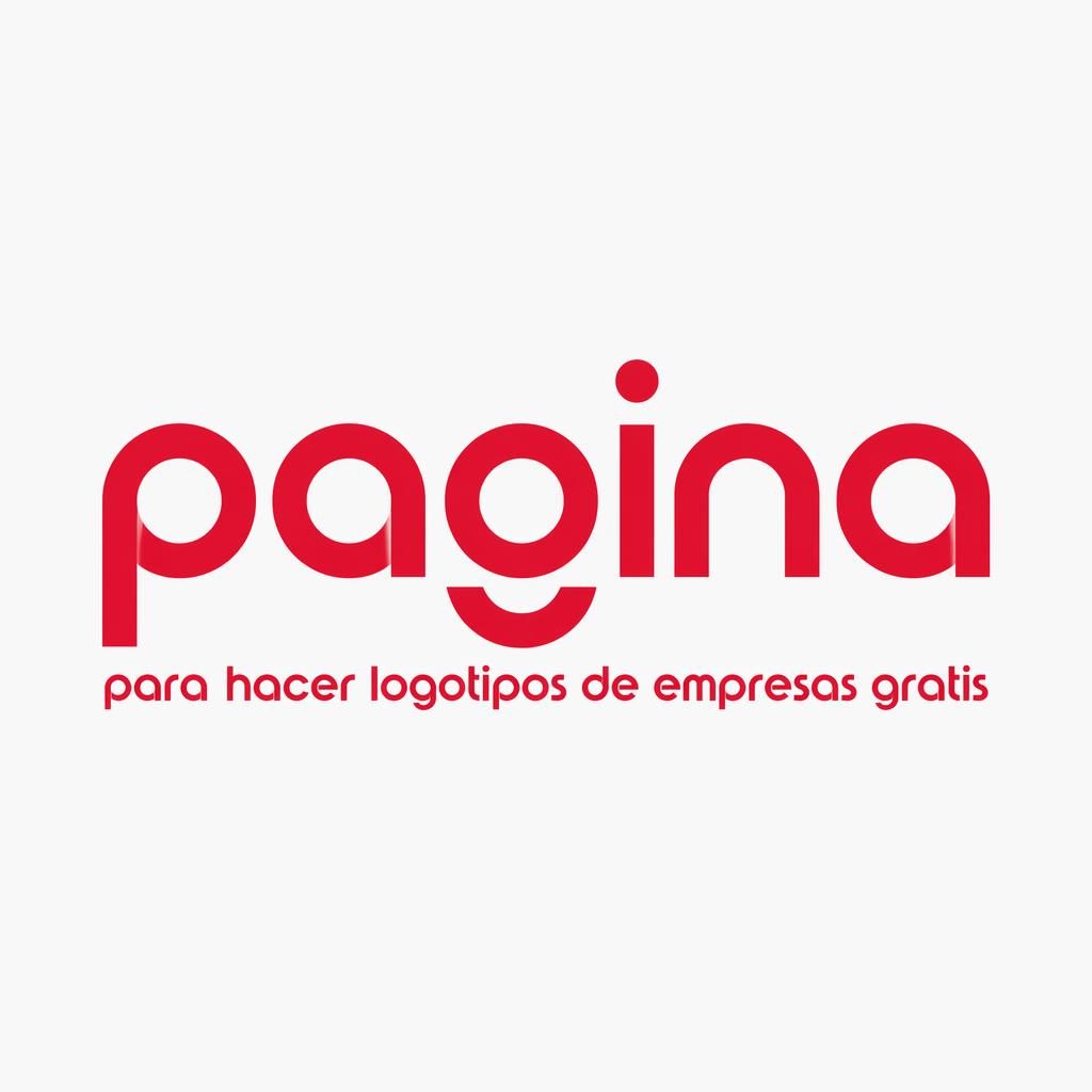 Logotipo solo tipográfico en estilo Bauhaus, rojo y blanco, centrado sobre fondo neutro con diseño vectorial limpio.