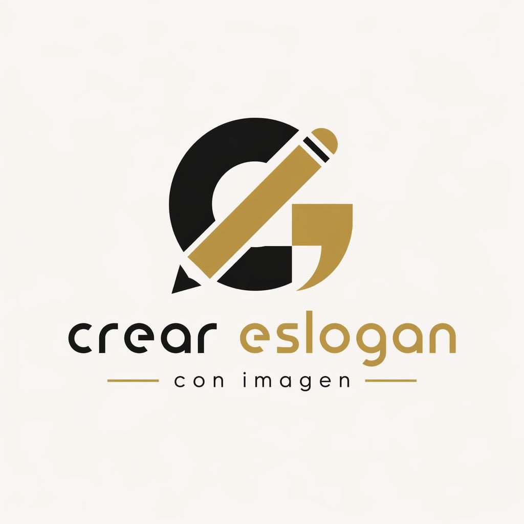 Logotipo cuadrado con isotipo geométrico y wordmark en negro y dorado sobre fondo neutro, estilo bauhaus limpio.
