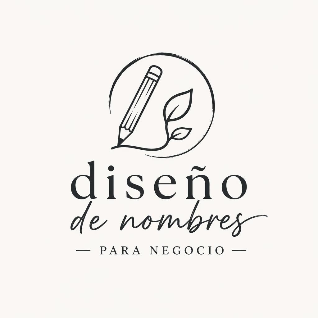 Logotipo centrado con isotipo orgánico dibujado a mano y wordmark elegante en monocromo sobre fondo neutro.