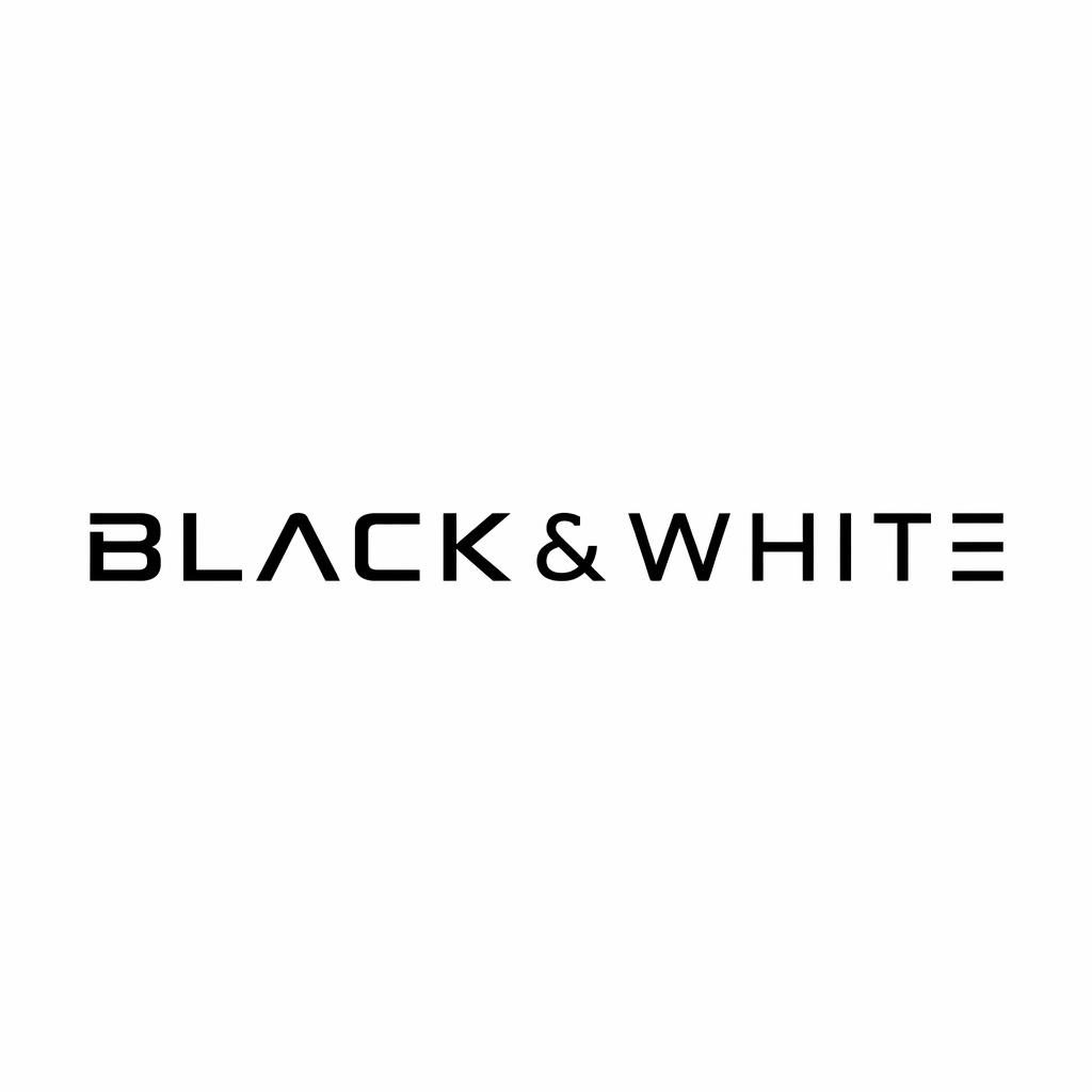 Centered black and white fintech wordmark logo on a neutral background with sleek futuristic typography.