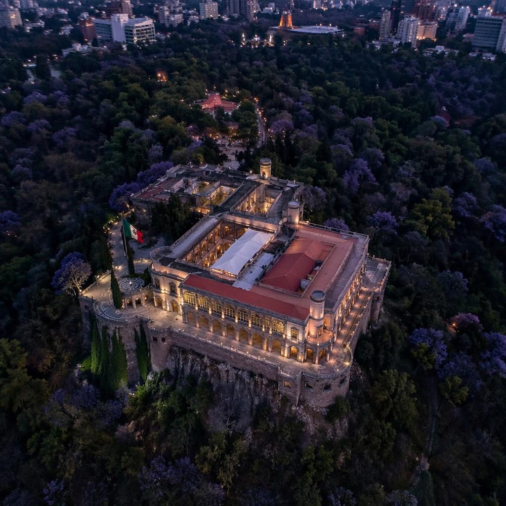 Vista aérea oblicua de patrones coralinos de la Gran Barrera de Coral al atardecer azul, con detalle nítido y color natural