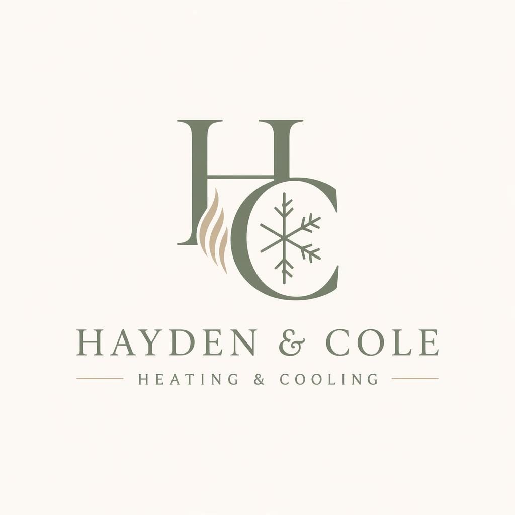 Centered monogram logo concept with elegant serif initials in sage and cream on a neutral background, vector clean.