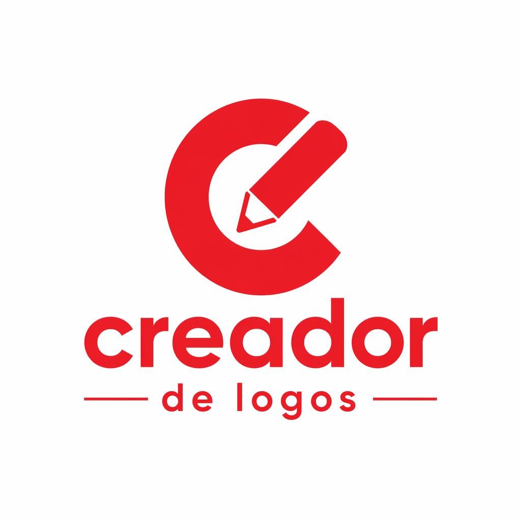 Concepto de logo con wordmark e icono geométrico en rojo y blanco, centrado sobre fondo neutro.