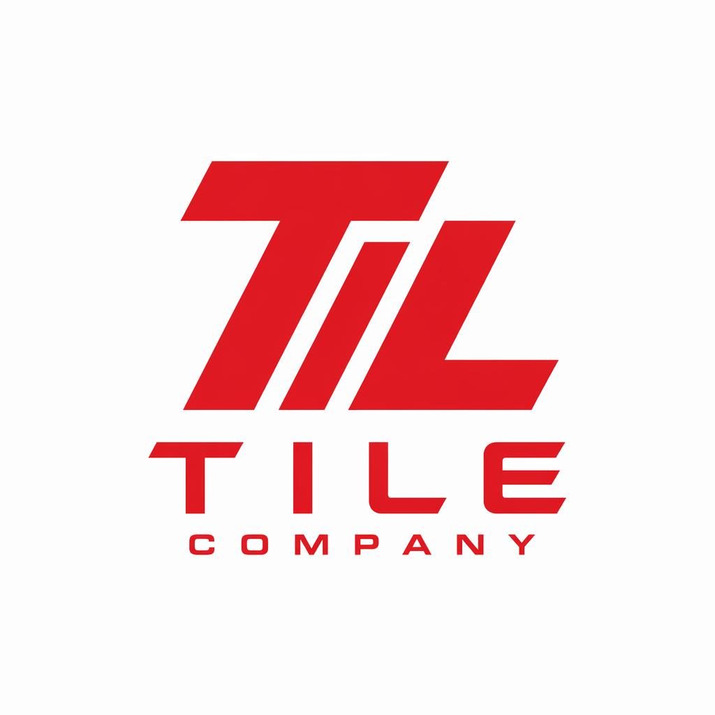 Geometric red and white lettermark logo concept centered on a neutral background with bold clean automotive styling.