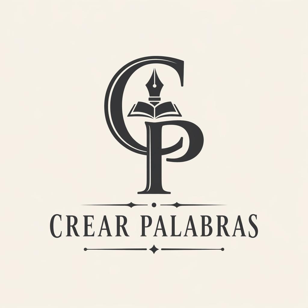 Concepto de logo lettermark vintage en monocromo elegante, centrado sobre fondo neutro con tipografía retro limpia.