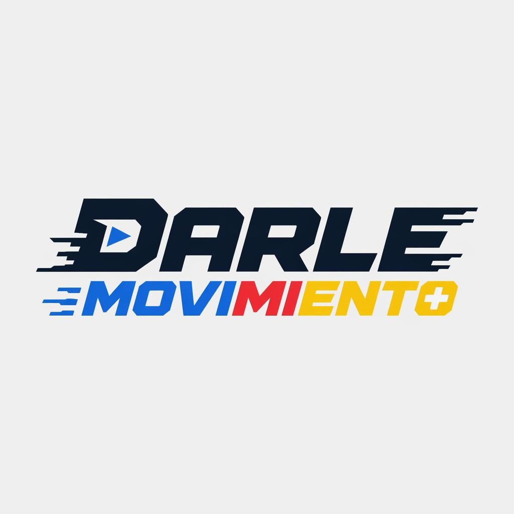 Concepto de logotipo tipográfico gaming con letras industriales audaces, paleta primaria y fondo neutro centrado.