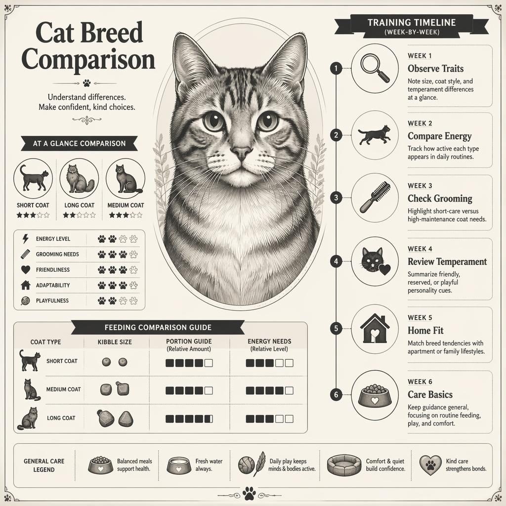 Vintage monochrome pet infographic with a centered reptile portrait, 6-week timeline, icons, badges, bowls, kibble shapes.