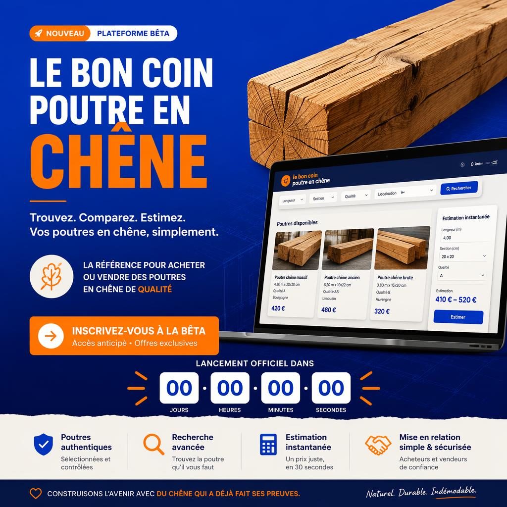 Affiche produit tech moderne aux couleurs primaires vives, silhouette abstraite centrale, mise en scène de lancement bêta