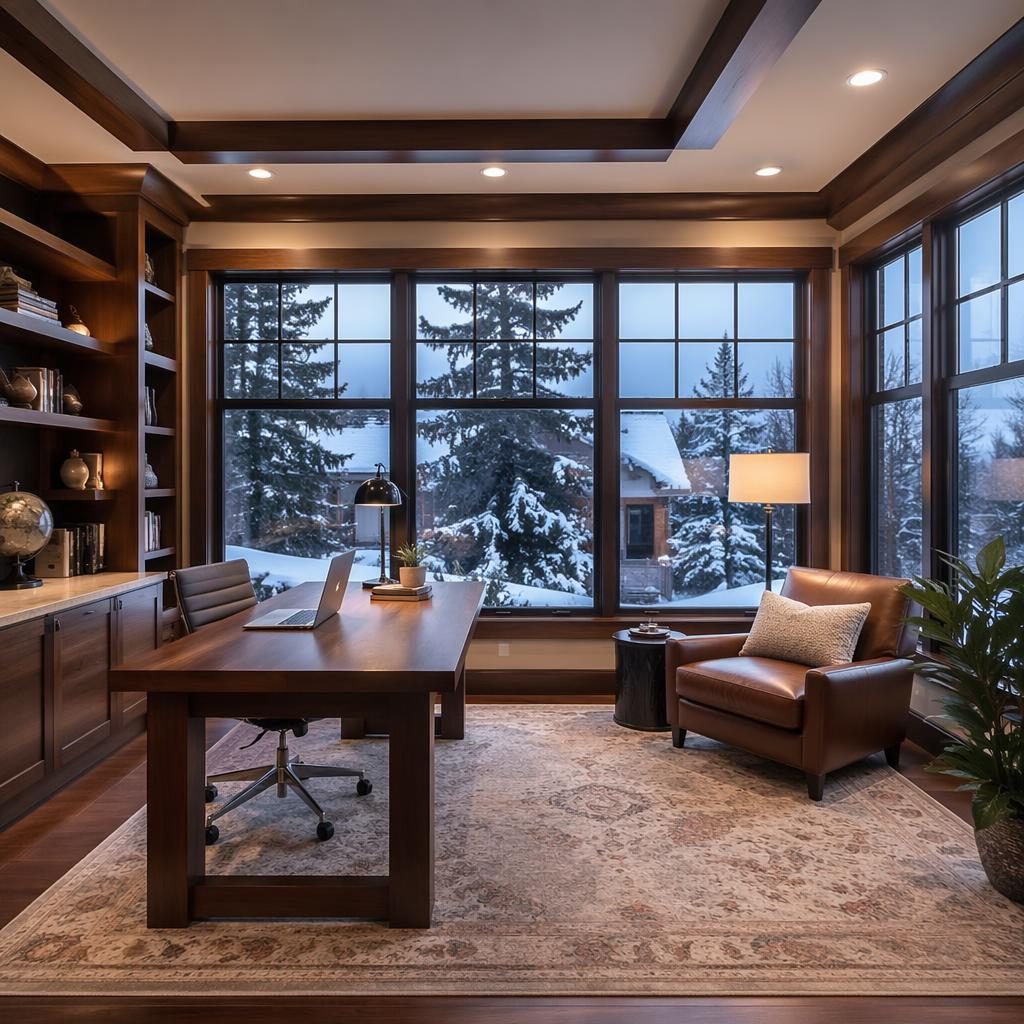 Morning view of a craftsman bungalow exterior with clean landscaping, sharp focus, and magazine-style real estate framing.