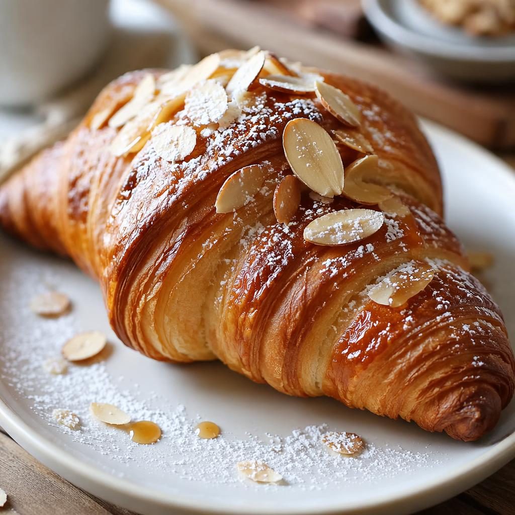 Gros plan macro sur une pâtisserie de boulangerie, dressage simple et chaleureux, lumière naturelle, fond flou.