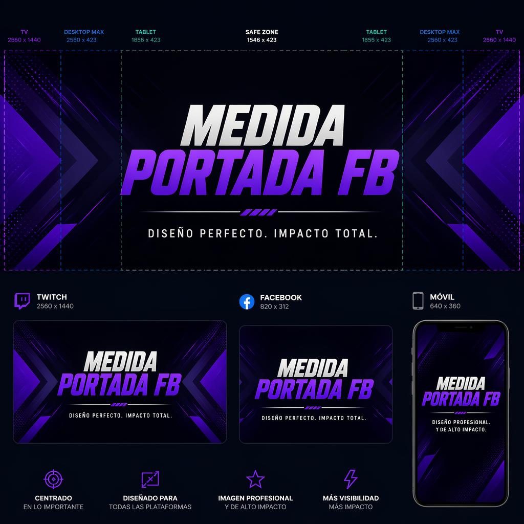 Banner horizontal para redes con diseño profesional, paleta de alto contraste, tipografía de marca centrada y composición segura.