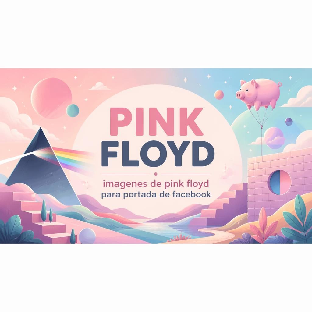 Banner ilustrado en tonos pastel para redes, con tipografía de marcador de posición centrada y composición adaptable.