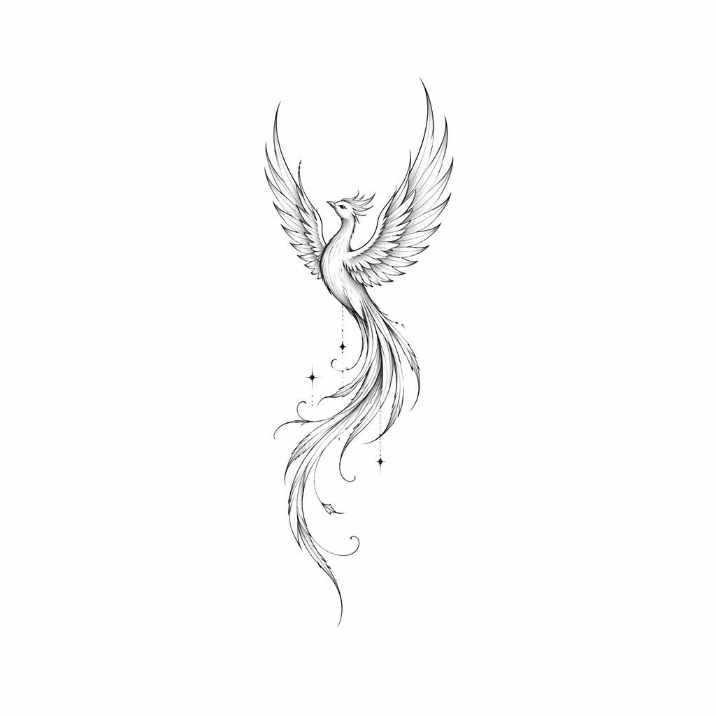 Diseño de tatuaje de ancla minimalista fineline sobre papel blanco, líneas nítidas, estilo flash limpio y alto contraste.
