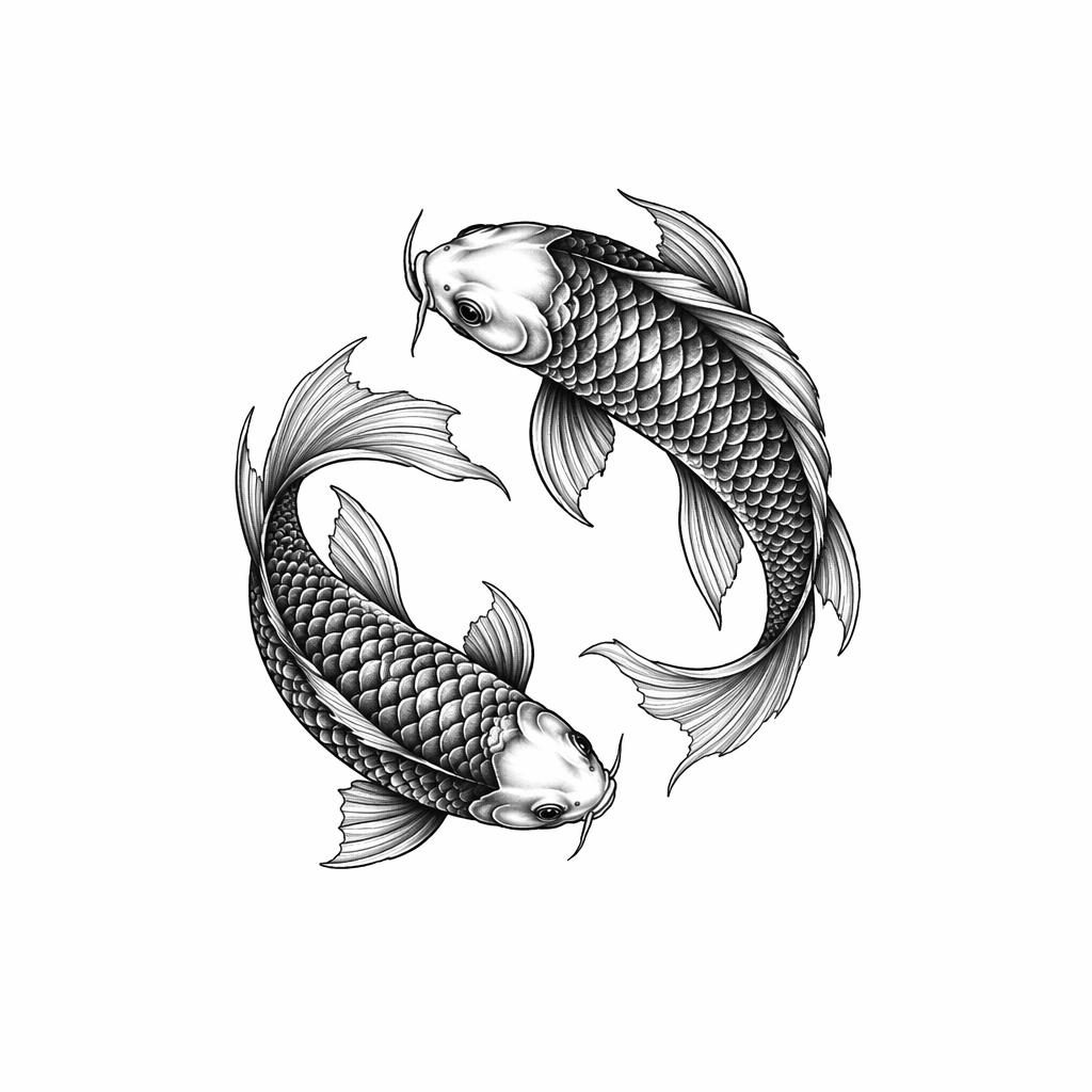 Tattoo-Design auf weißem Papier: traditioneller kriechender Panther als Flash-Illustration, kontraststark, mit scharfen Linien.