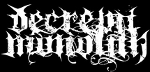 Band Logo for DECREPIT MONOLITH