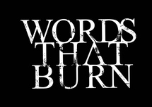 Band Logo for WORDS THAT BURN