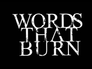 Band Logo for WORDS THAT BURN