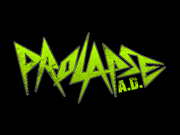 Band Logo for PROLAPSE AD