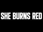 Band Logo for SHE BURNS RED