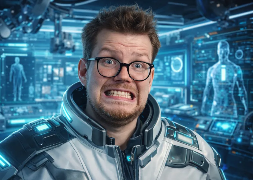 mem futurystyczny Tomek