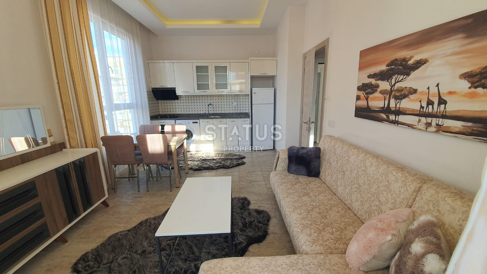 Two-room apartment in the center of Mahmutlar, 55 m2 фото 1