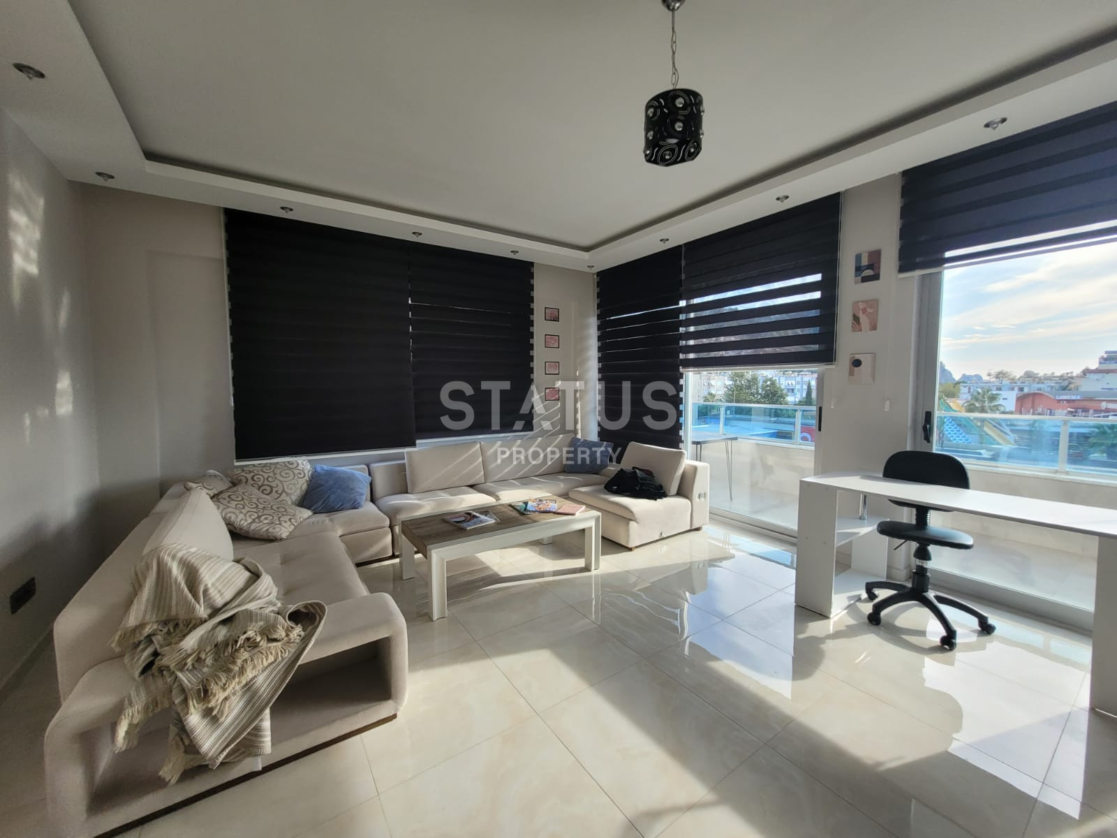 Spacious apartment 2+1 overlooking the fortress in Alanya, 125 m2 фото 1