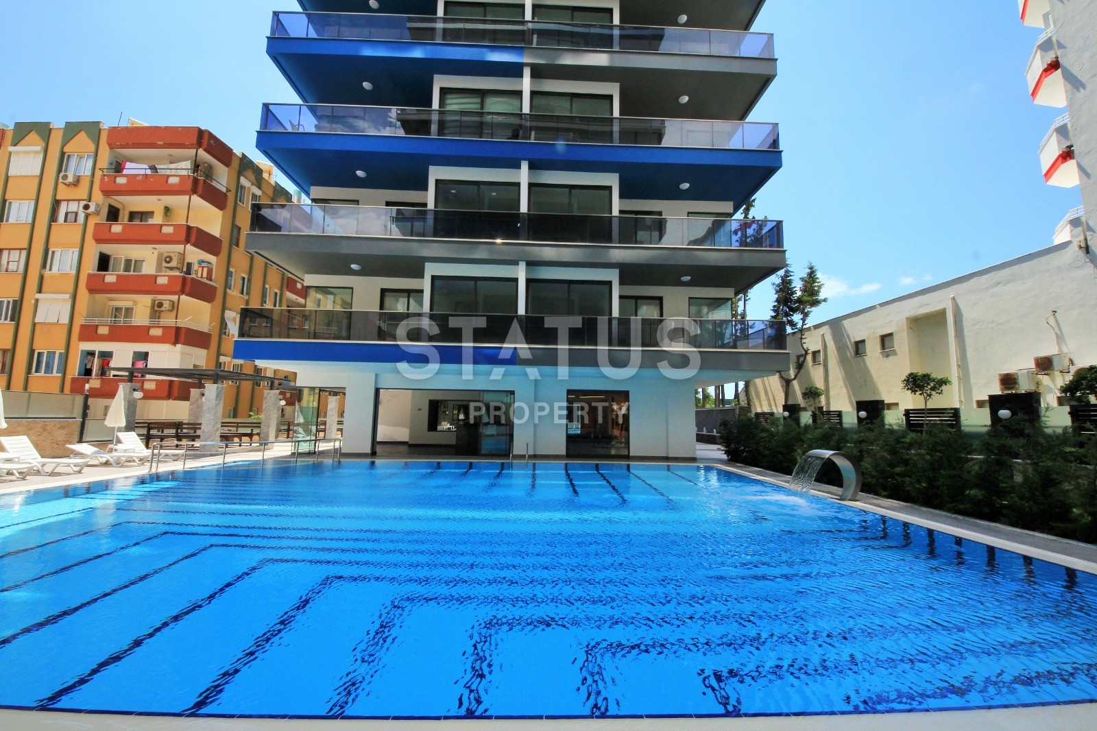 New one-bedroom apartment on the first line of the coast of the Mahmutlar district, 60 m2 фото 2