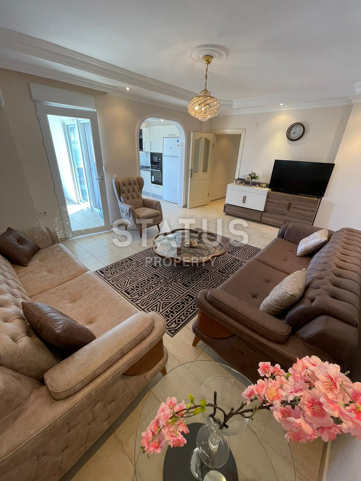 Favorable offer of apartments 2+1 in the center of Alanya next to the shopping center Alanium, a new package of furniture and appliances, 115m2 фото 1