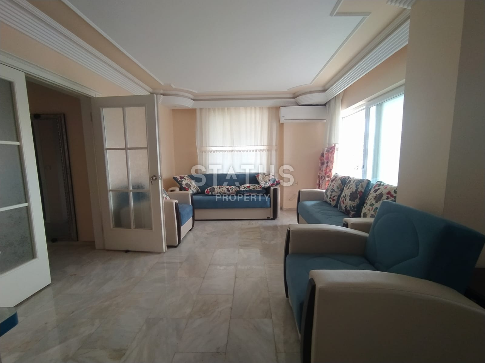 Apartment in Mahmutlar 2+1 with a spacious balcony and partial sea views, 110 m2 фото 2