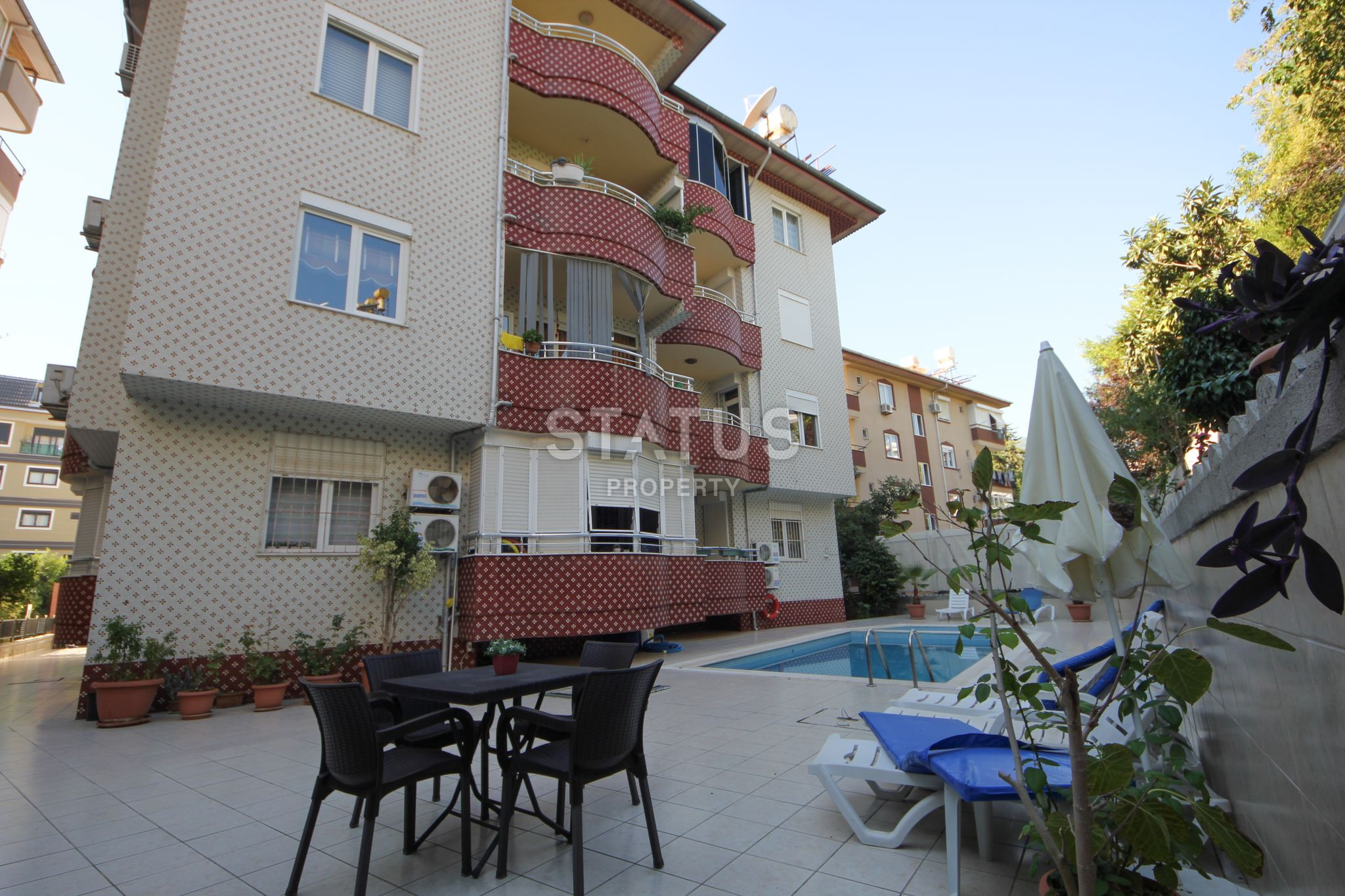 Furnished apartment 2+1 in the central part of Alanya, 105 m2. фото 2