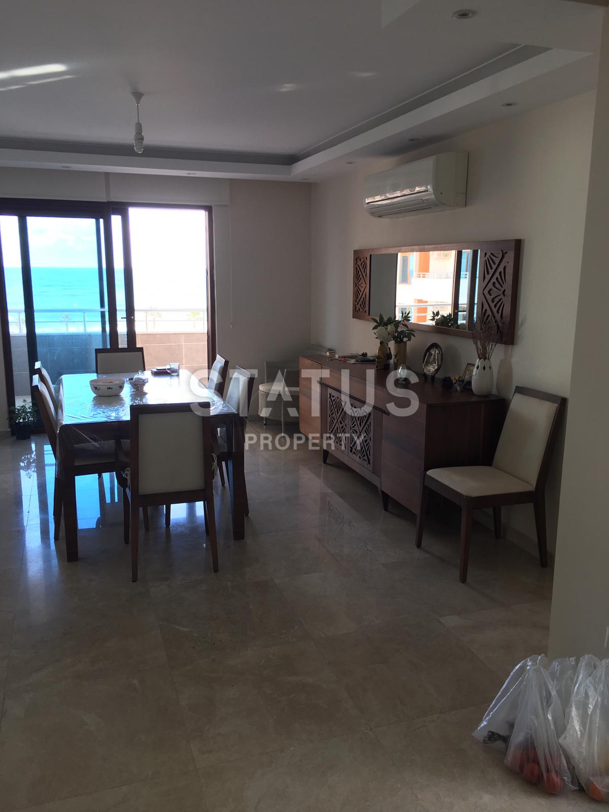 4+1 layout apartment 100 m from the Mediterranean Sea, 220 sq. m. фото 2