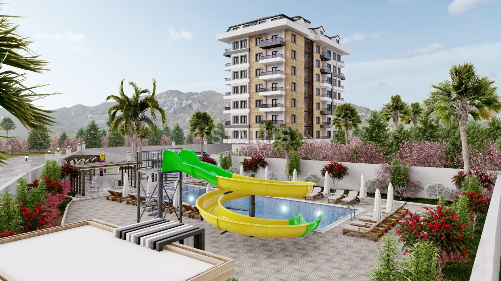 Project in Demirtas area with its own beach! Low prices! 61, 5 - 63 m2 фото 1