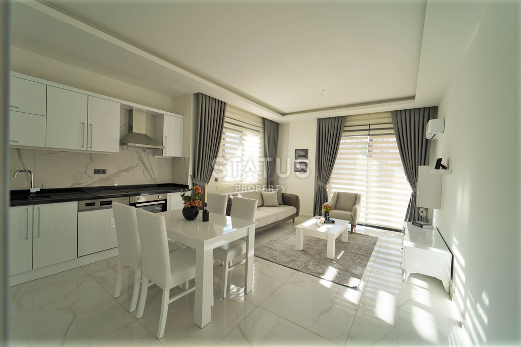 Меблированные апартаменты 2+1 вблизи пляжа Клеопатра, 90 м2 фото 1