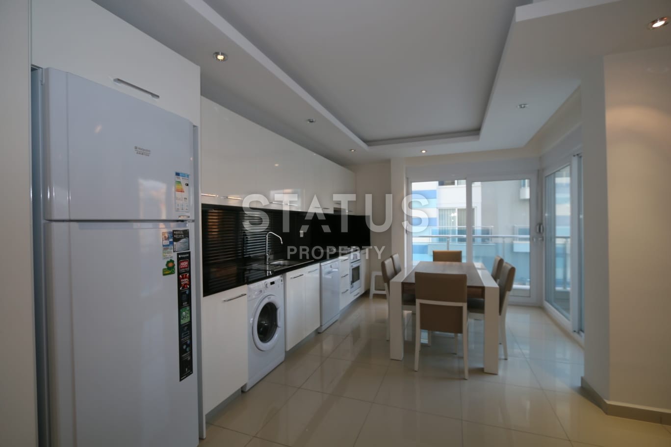 Three-room furnished apartment in a luxury complex in Cikcilli, 130 m2 фото 2