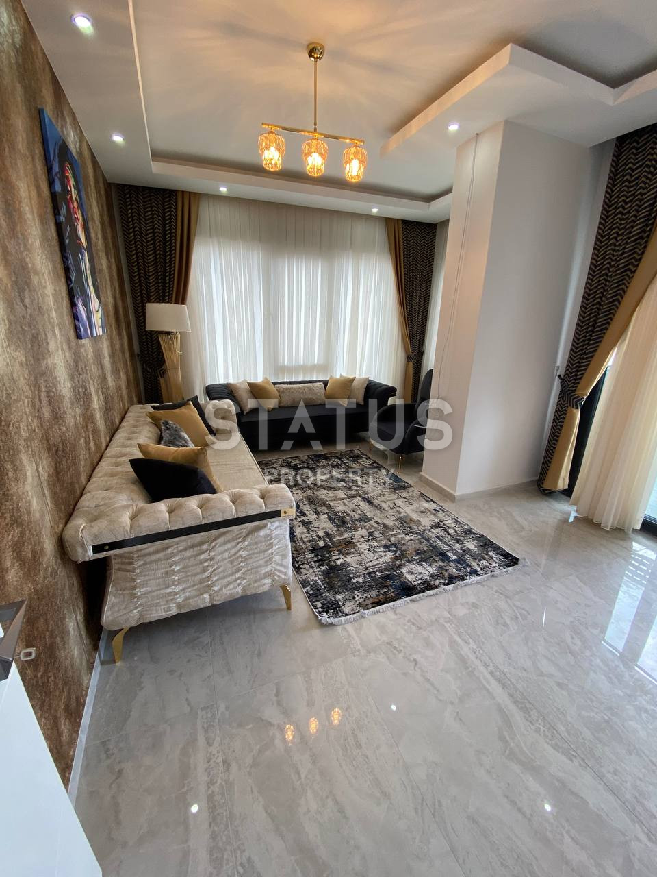 Furnished apartment 1+1 in the center of Alanya, 100 m2 фото 1
