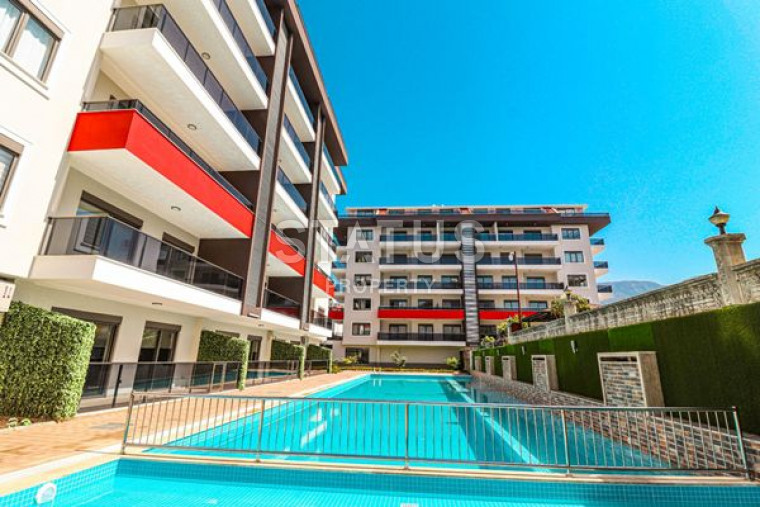 Апартаменты 1+1 в элитном комплексе, в 150 метрах от моря, 80 м2 фото 1